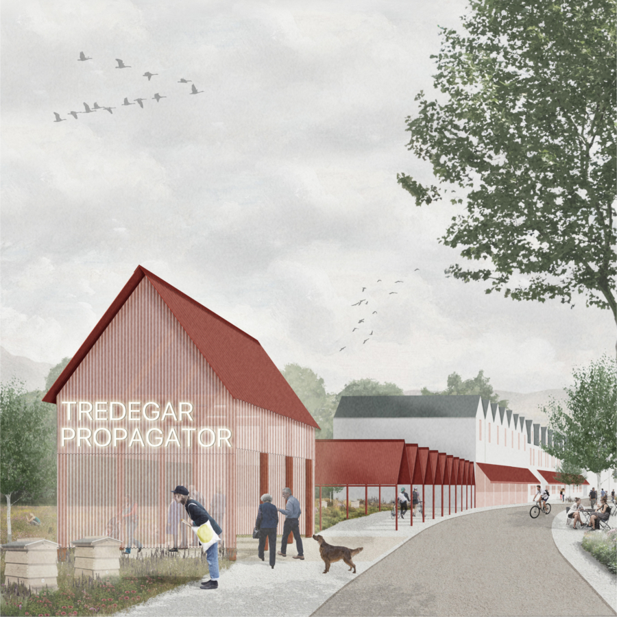 Tredegar High Street